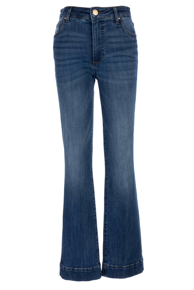 Kut From The Kloth Kelsey High Rise Fab Ab Ankle Flare With Wide Hem In Supernatural-Jeans-Kut from the Kloth-Deja Nu Boutique, Women's Fashion Boutique in Lampasas, Texas
