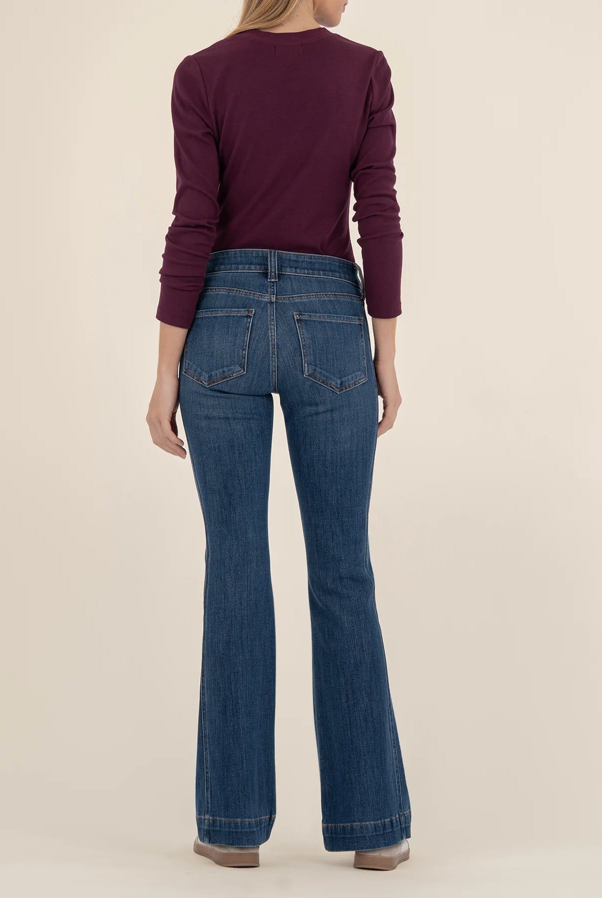 Kut from the Kloth Natalie High Rise Bootcut Jeans in Choice Wash-Jeans-Kut from the Kloth-Deja Nu Boutique, Women's Fashion Boutique in Lampasas, Texas