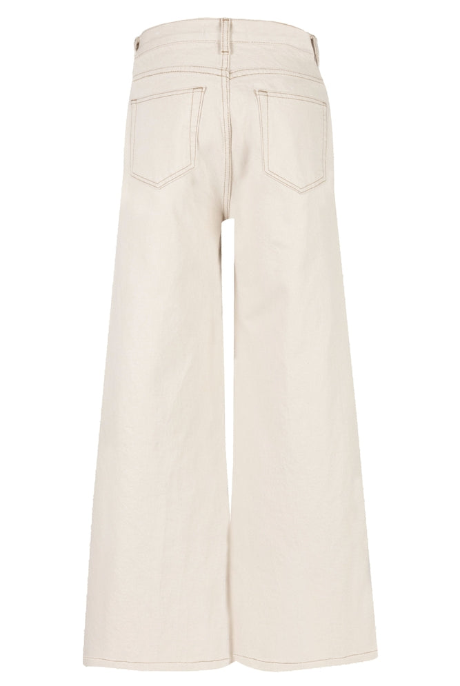 Kut from the Kloth Charlotte High Rise FAB AB Culottes In Ecru-Jeans-Kut from the Kloth-Deja Nu Boutique, Women's Fashion Boutique in Lampasas, Texas