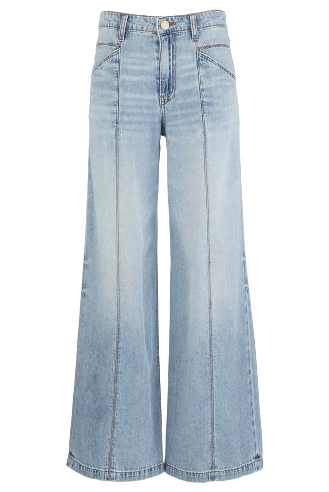 Kut from the Kloth Jodi High Rise Front Princess Seam Clean Finish Jean – Corel Straight-Jeans-Kut from the Kloth-Deja Nu Boutique, Women's Fashion Boutique in Lampasas, Texas