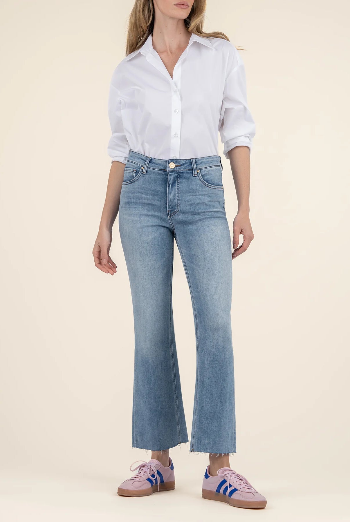 Kut from the Kloth Kelsey High Rise FAB AB Ankle Flare – Honest-Jeans-Kut from the Kloth-Deja Nu Boutique, Women's Fashion Boutique in Lampasas, Texas