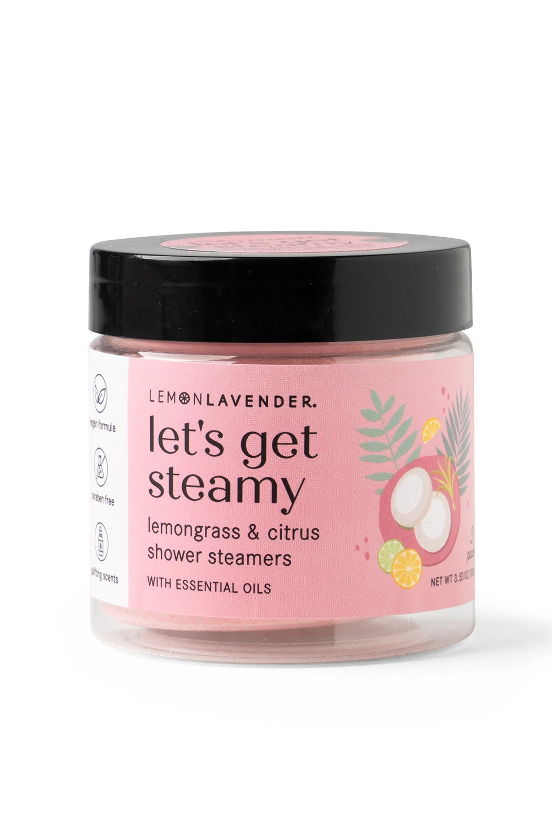 Lemon Lavender Let’s Get Steamy Shower Steamers With Essential Oils Set Of Three-Shower Bombs-Lemon Lavender-Deja Nu Boutique, Women's Fashion Boutique in Lampasas, Texas