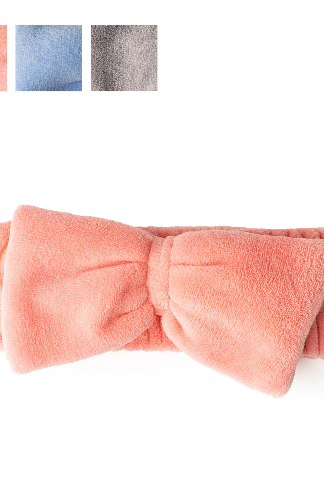 Lemon Lavender Take A Bow Ultra Plush Spa Headband-Scrunchies & Headbands-Lemon Lavender-Deja Nu Boutique, Women's Fashion Boutique in Lampasas, Texas