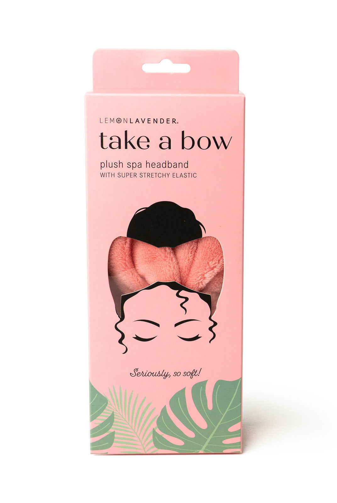 Lemon Lavender Take A Bow Ultra Plush Spa Headband-Scrunchies & Headbands-Lemon Lavender-Deja Nu Boutique, Women's Fashion Boutique in Lampasas, Texas