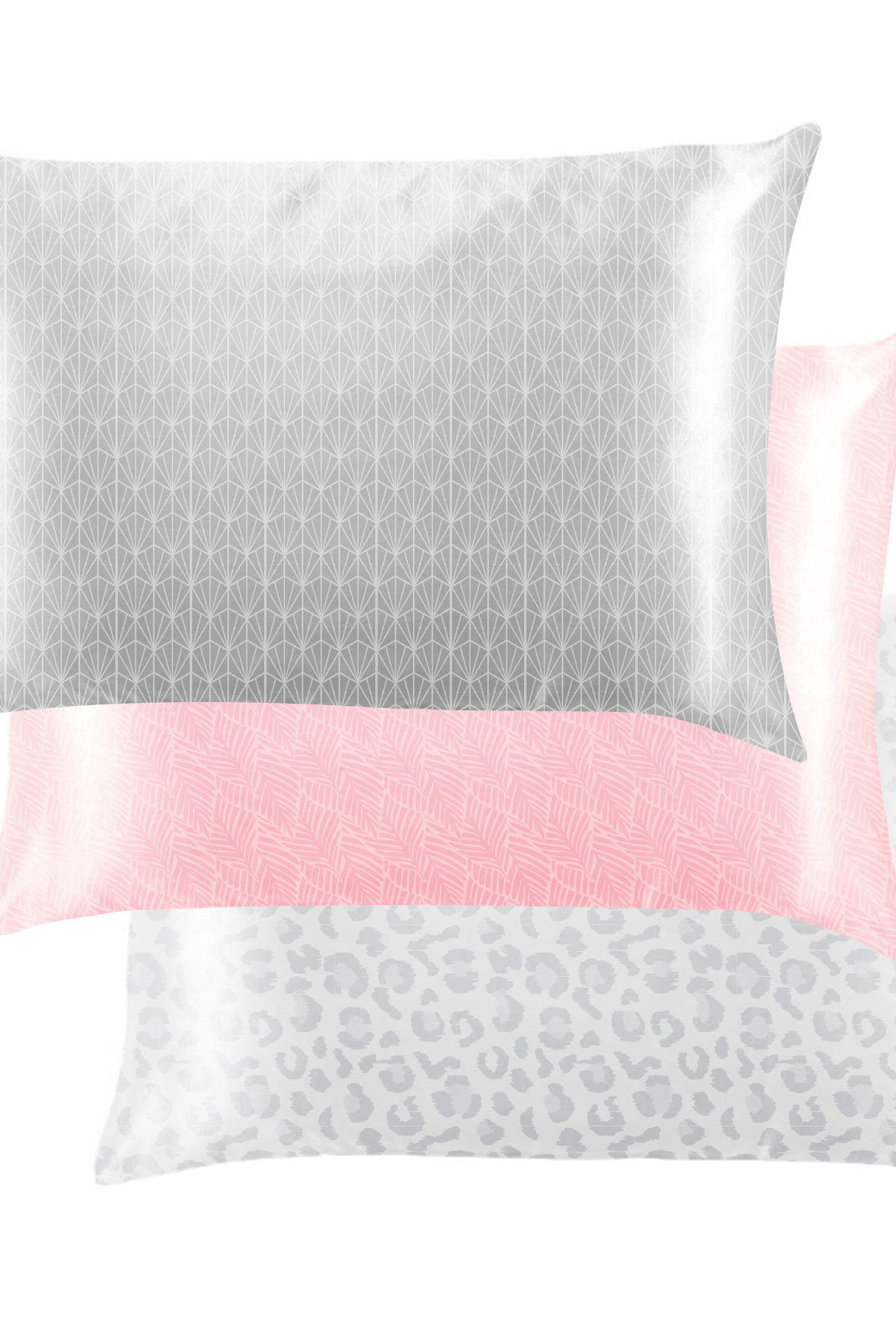 Lemon Lavender® Bye Bye Bedhead Patterned Silky Satin Pillowcase – Catnap, Staycation & Lofted-Pillowcases-Lemon Lavender-Deja Nu Boutique, Women's Fashion Boutique in Lampasas, Texas