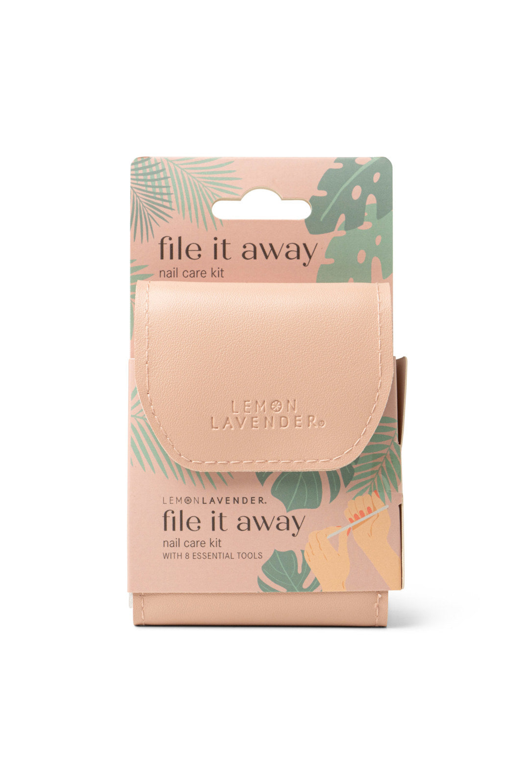 Lemon Lavender® File It Away Nail Care Kit – 8-Piece Set-Nail Tools-Lemon Lavender-Deja Nu Boutique, Women's Fashion Boutique in Lampasas, Texas