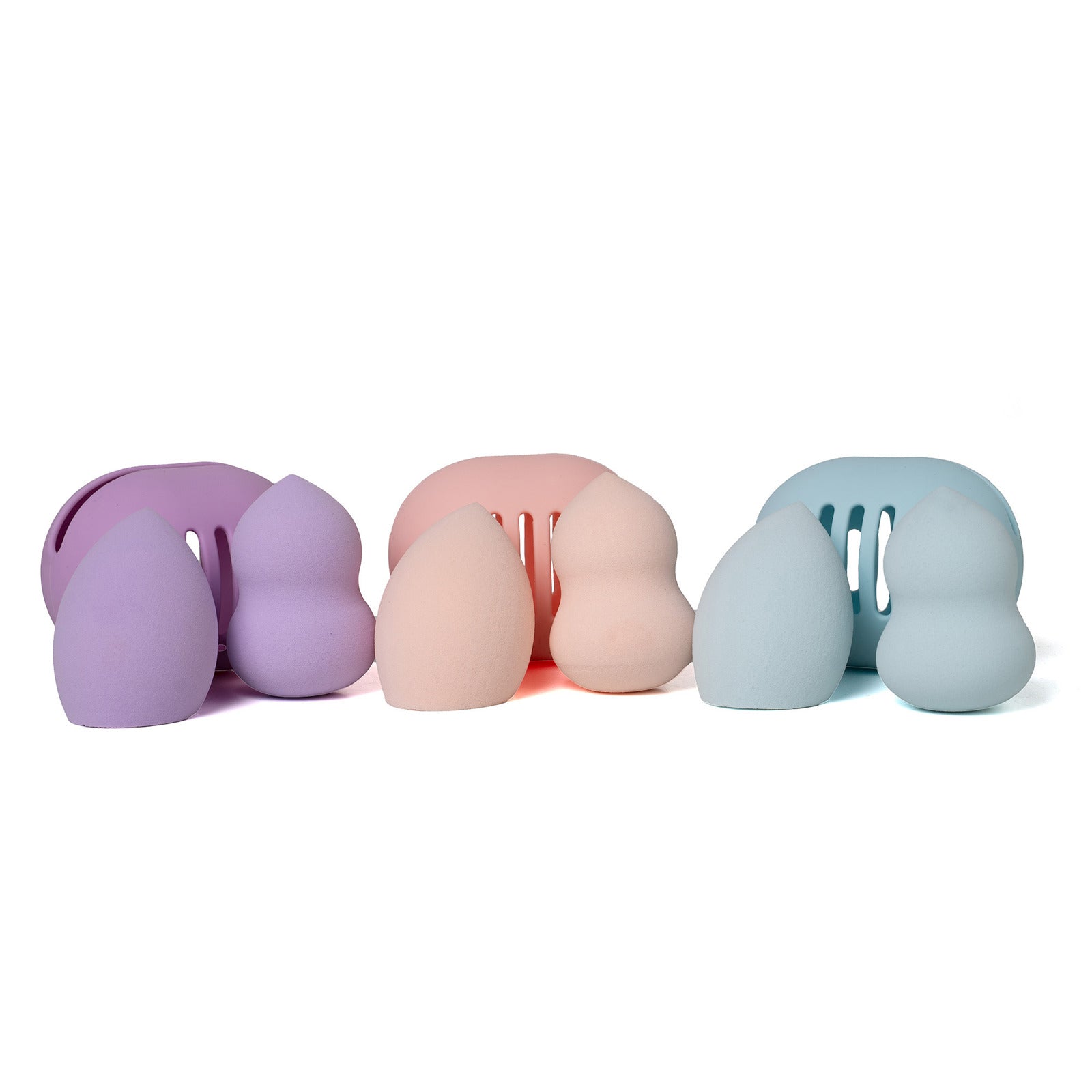Lemon Lavender™ On a Blender Makeup Sponges & Case Set-Makeup Sponges-Lemon Lavender-Deja Nu Boutique, Women's Fashion Boutique in Lampasas, Texas