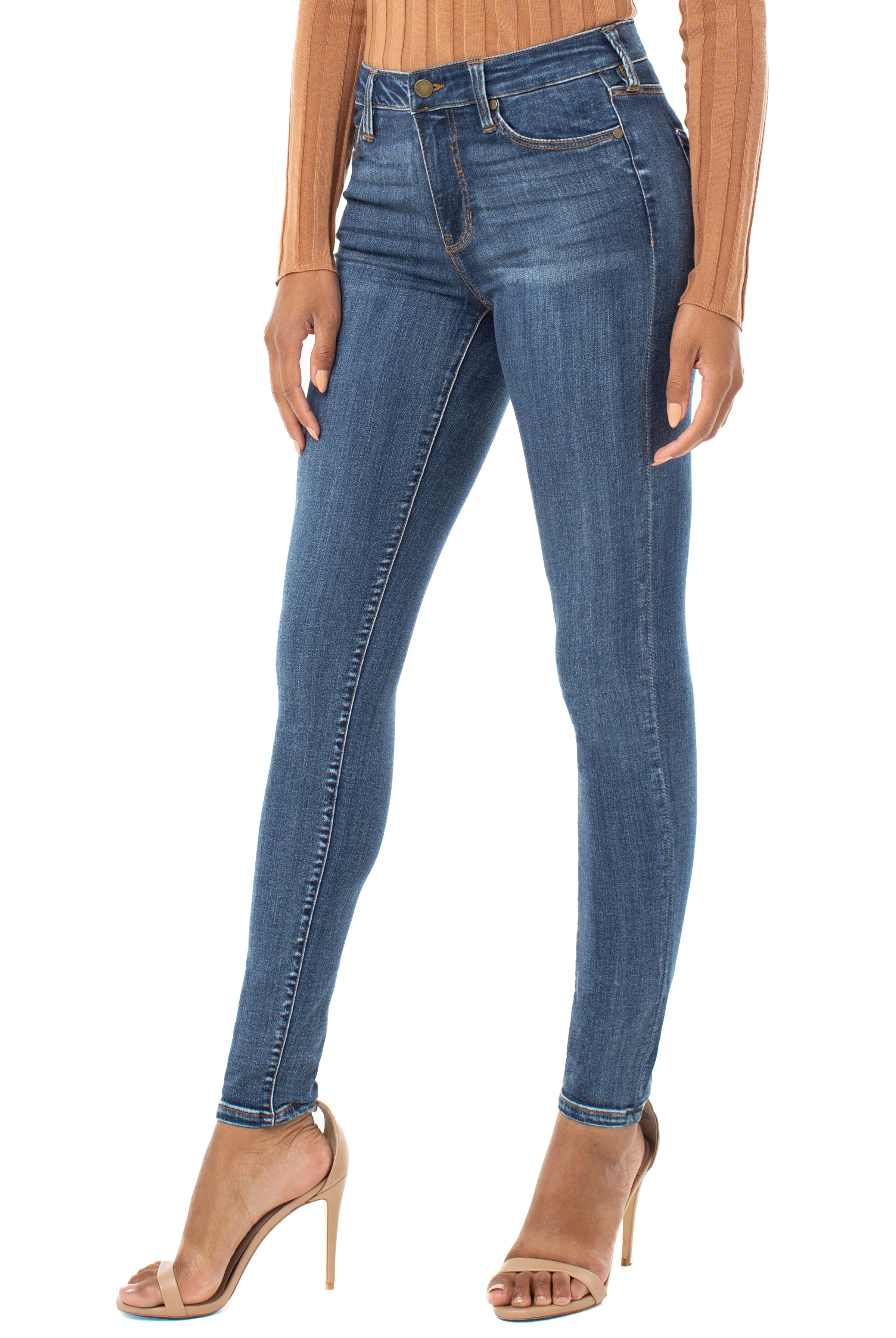 Liverpool Abby Skinny High-Performance Eco Denim In Victory-Jeans-Liverpool-Deja Nu Boutique, Women's Fashion Boutique in Lampasas, Texas