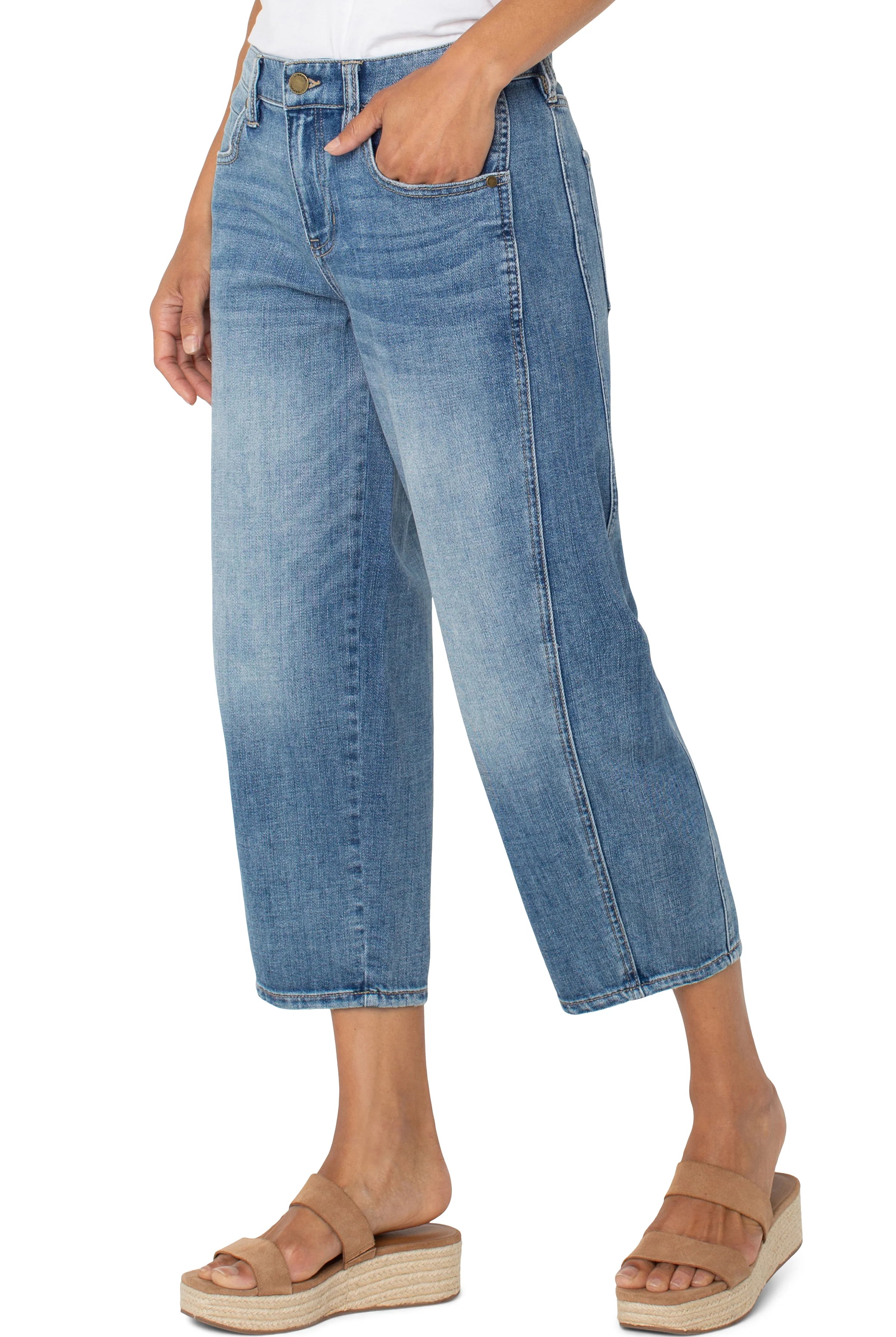 Liverpool Barrel Jean-Jeans-Liverpool-Deja Nu Boutique, Women's Fashion Boutique in Lampasas, Texas