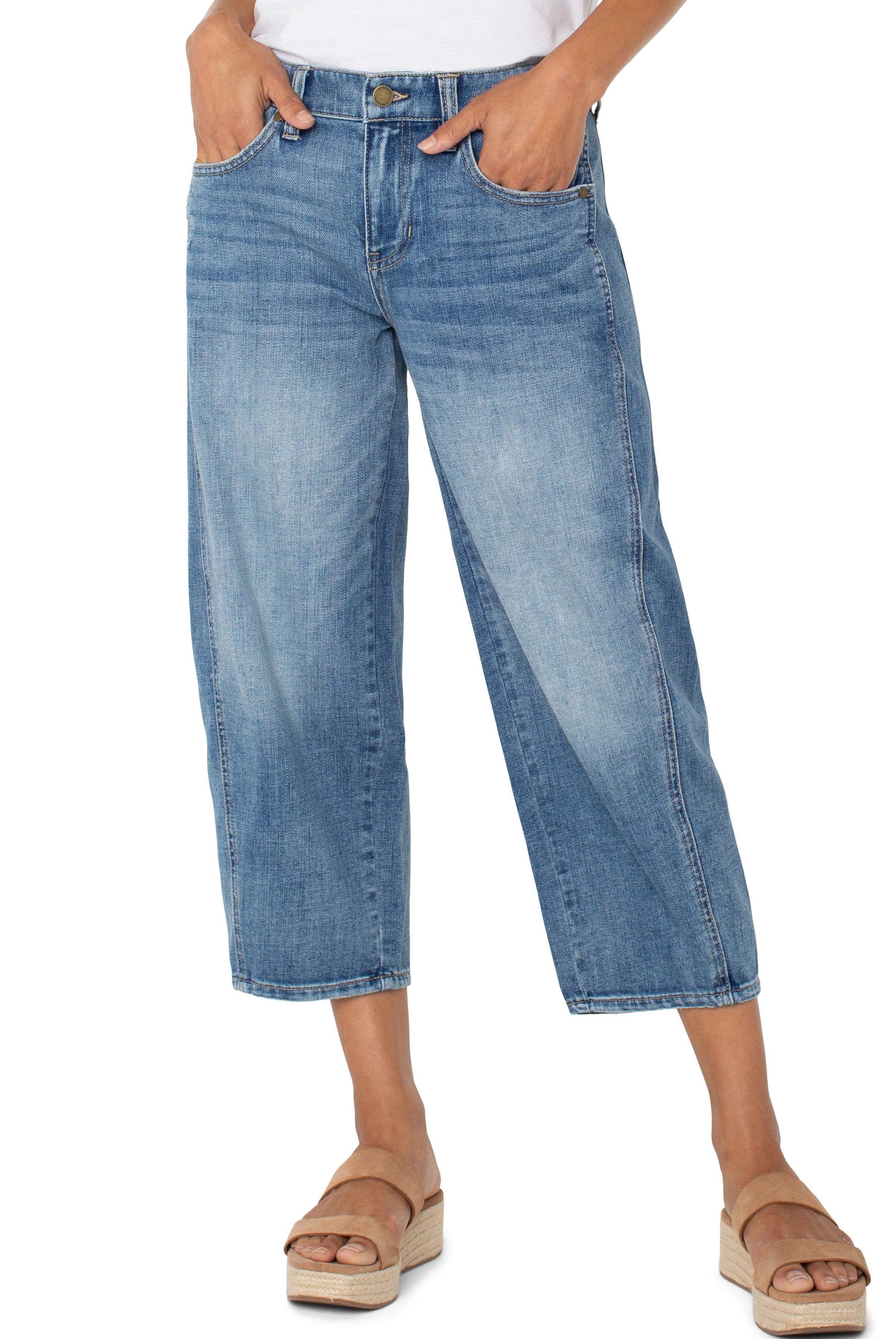 Liverpool Barrel Jean-Jeans-Liverpool-Deja Nu Boutique, Women's Fashion Boutique in Lampasas, Texas