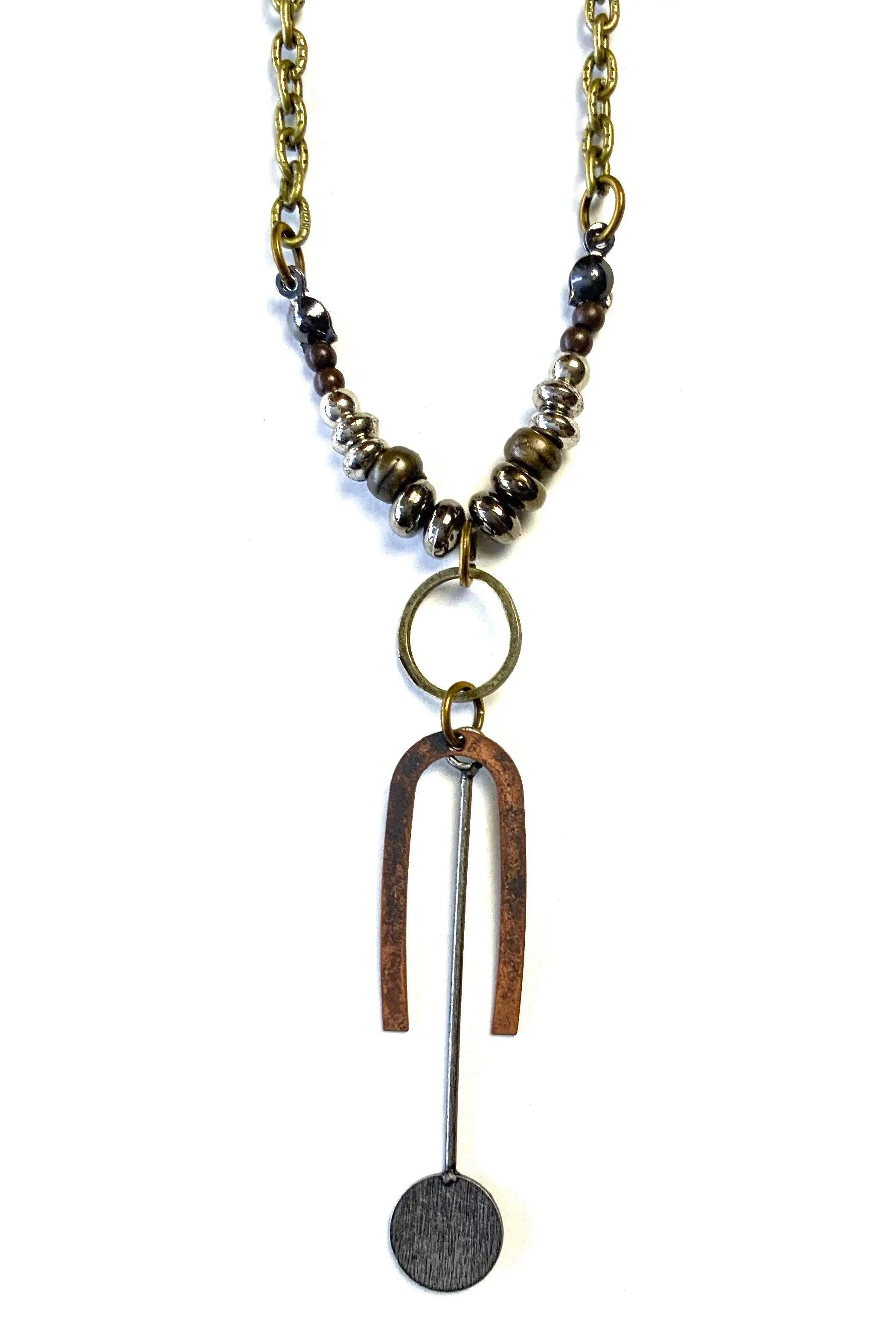 Lost And Found Simple Dangle Necklace-Necklaces-Lost And Found-Deja Nu Boutique, Women's Fashion Boutique in Lampasas, Texas