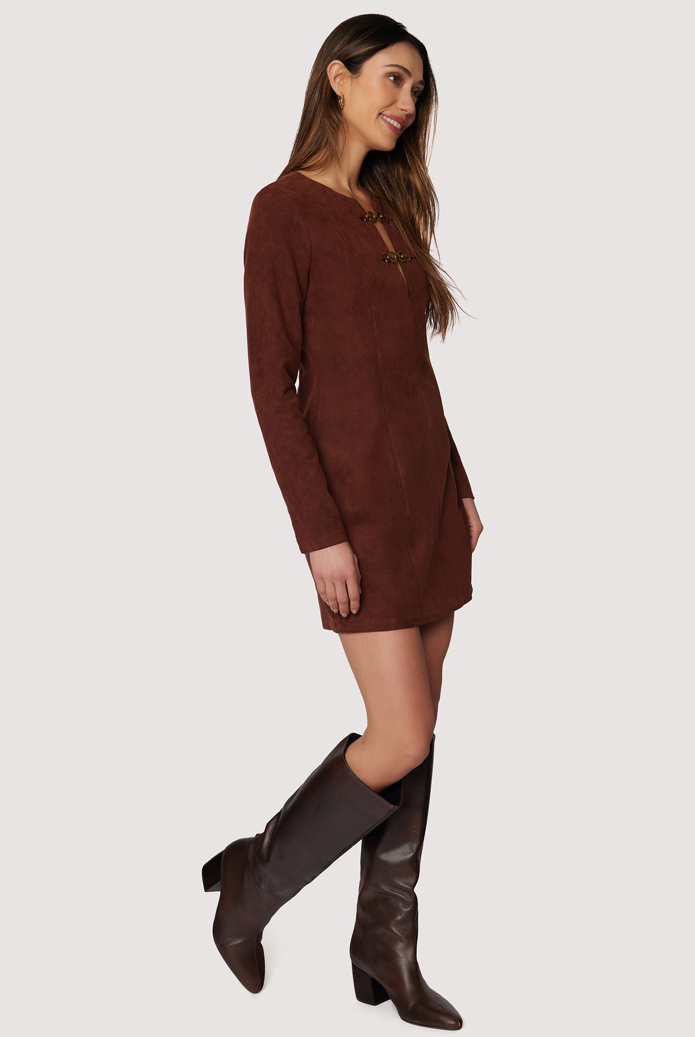 Lost + Wander Fall Enchantment Mini Dress-Dresses-Lost + Wander-Deja Nu Boutique, Women's Fashion Boutique in Lampasas, Texas