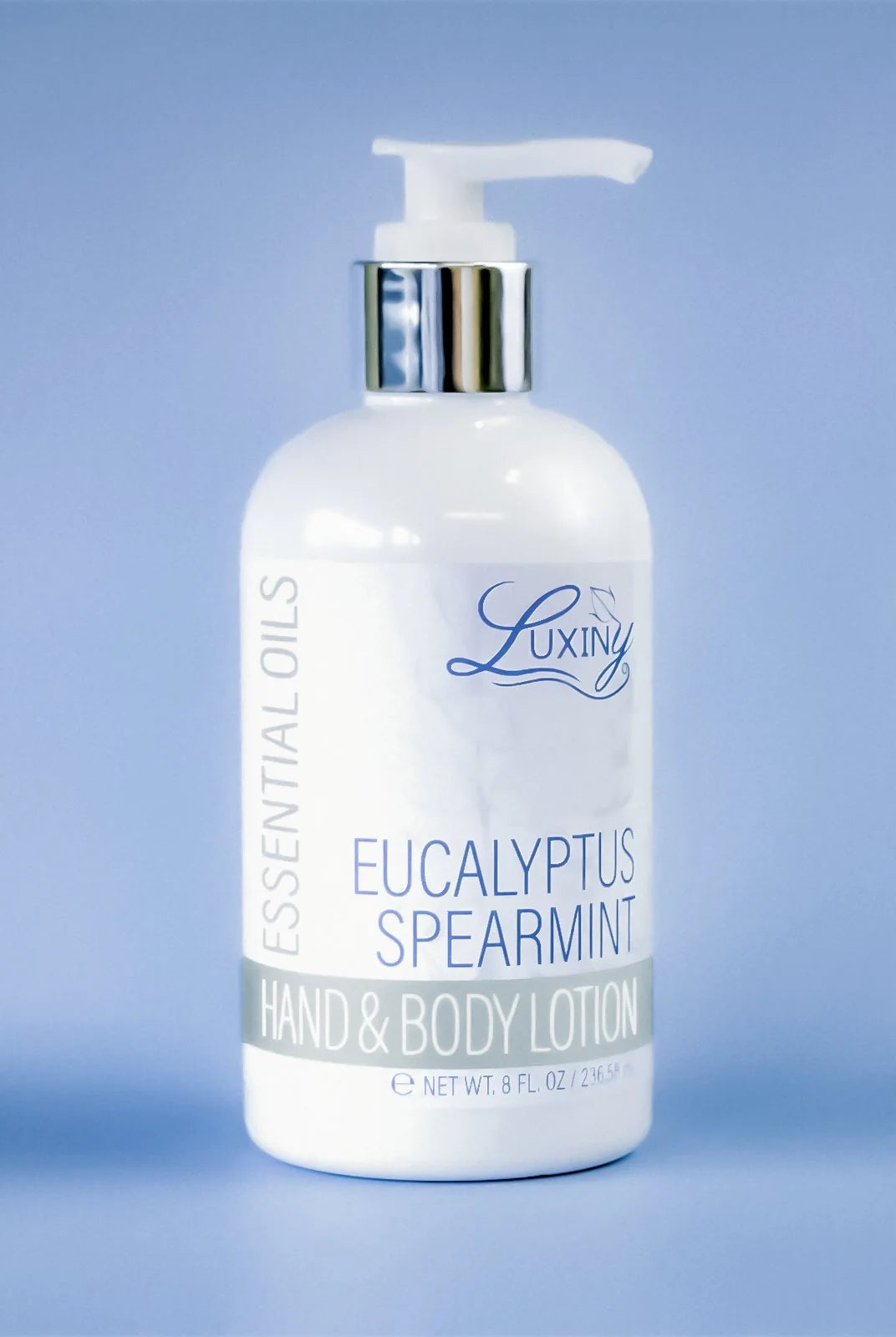 Luxiny Products Eucalyptus Spearmint Essential Oil Silky Hand & Body Lotion 8 Oz-Lotion/Soap-Luxiny Products-Deja Nu Boutique, Women's Fashion Boutique in Lampasas, Texas