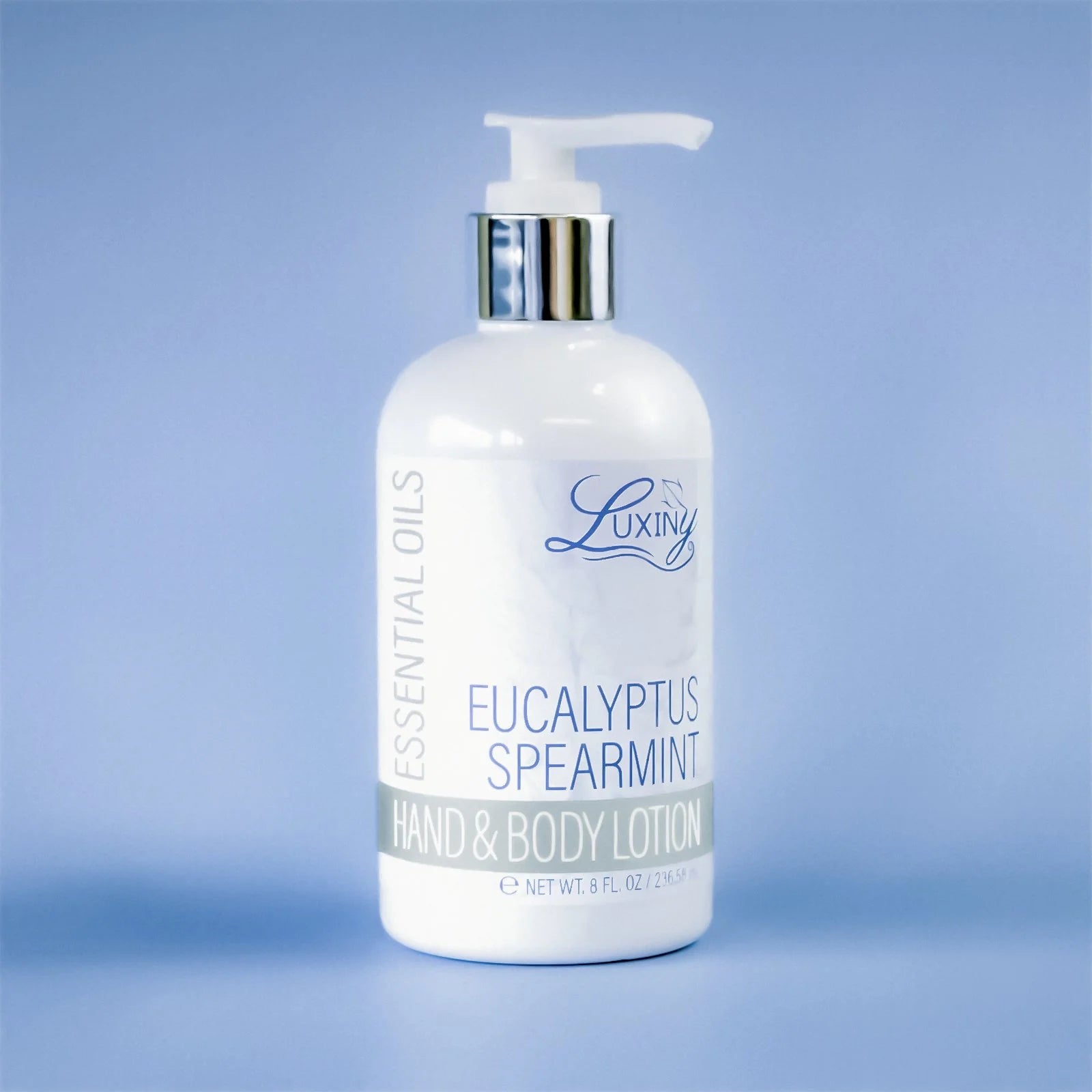 Luxiny Products Eucalyptus Spearmint Essential Oil Silky Hand & Body Lotion 8 Oz-Lotion/Soap-Luxiny Products-Deja Nu Boutique, Women's Fashion Boutique in Lampasas, Texas