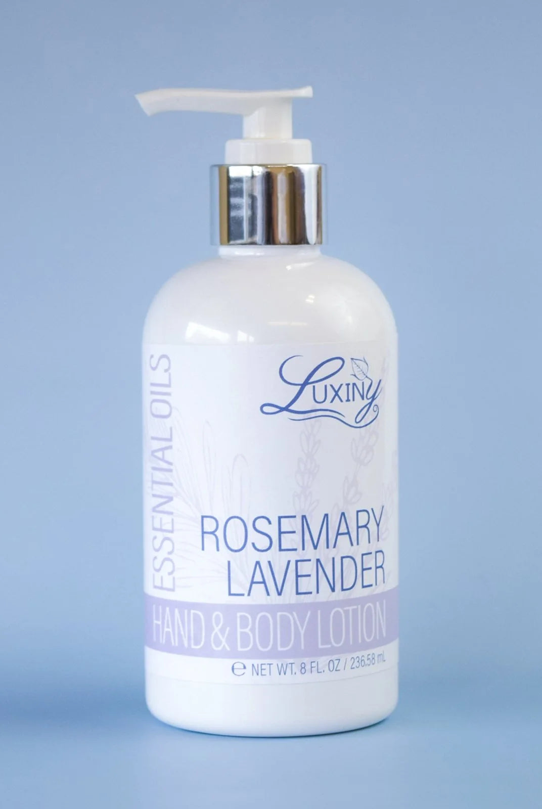 Luxiny Products Rosemary Lavender Essential Oil Silky Hand And Body Lotion 8 Oz-Lotion/Soap-Luxiny Products-Deja Nu Boutique, Women's Fashion Boutique in Lampasas, Texas