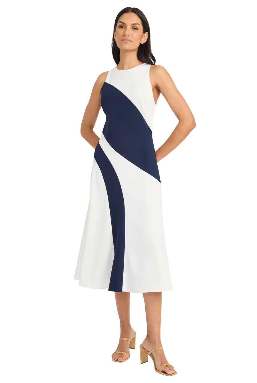 Maggy London Gabriela Midi Dress-Midi Dresses-Maggy London-Deja Nu Boutique, Women's Fashion Boutique in Lampasas, Texas