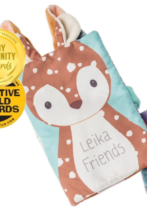Mary Meyer Leika Cuddlebook 8x5”-Crinkle Books-Mary Meyer-Deja Nu Boutique, Women's Fashion Boutique in Lampasas, Texas