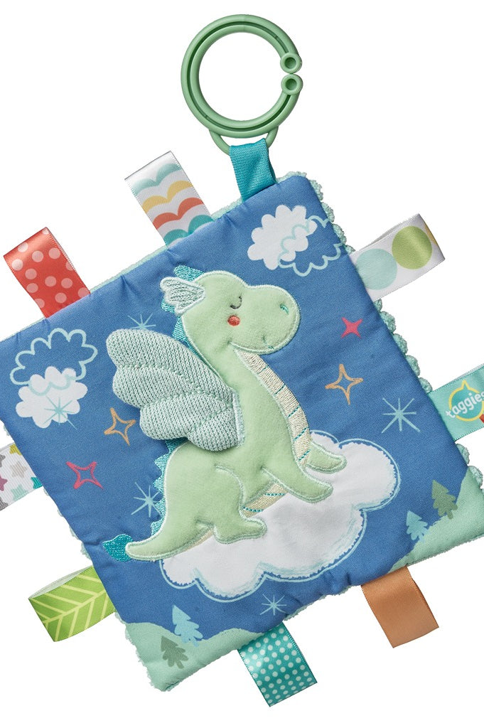 Mary Meyer Taggies Crinkle Me Drax Dragon – 6×6″-Baby Toys-Mary Meyer-Deja Nu Boutique, Women's Fashion Boutique in Lampasas, Texas