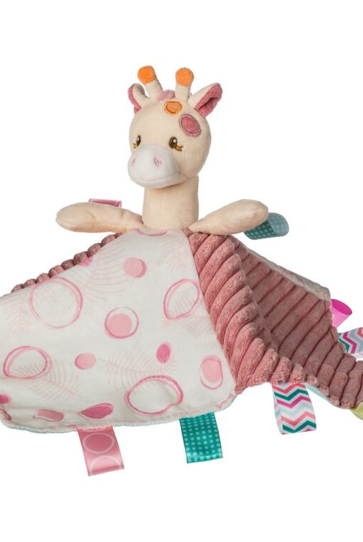Mary Meyer Taggies Tilly Giraffe Character Blanket 12x12-Blanket-Mary Meyer-Deja Nu Boutique, Women's Fashion Boutique in Lampasas, Texas
