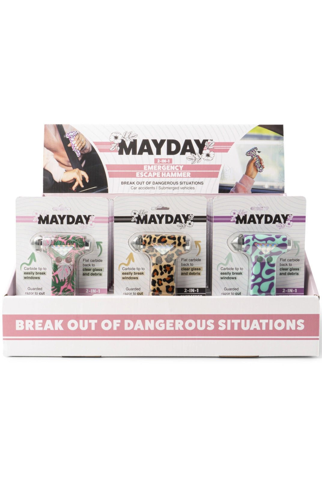 Mayday 2-In-1 Emergency Escape Hammer-Car Safety-Mayday-Deja Nu Boutique, Women's Fashion Boutique in Lampasas, Texas