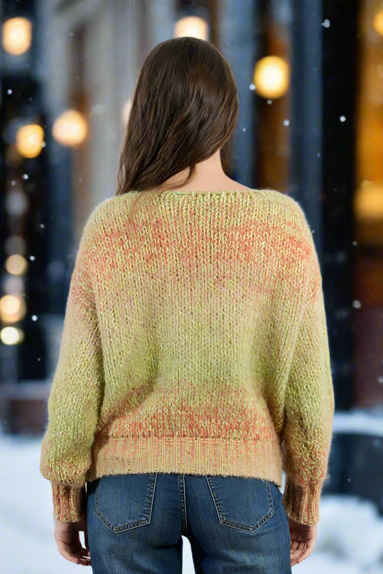 Molly Bracken Lime Green Sweater-Sweaters-Molly Bracken-Deja Nu Boutique, Women's Fashion Boutique in Lampasas, Texas