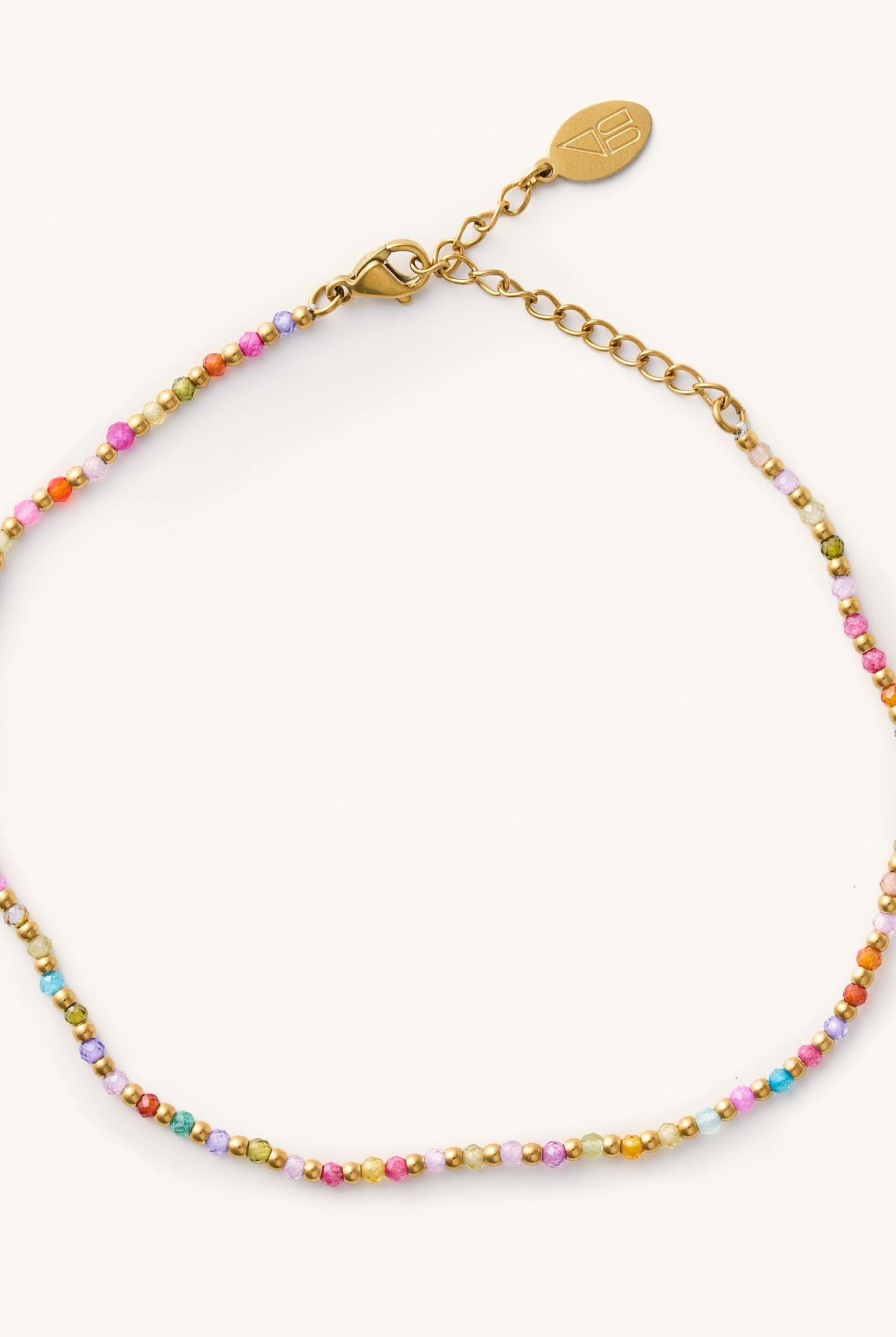 Nikki Smith Multi Beaded Anklet-Anklets-Nikki Smith-Deja Nu Boutique, Women's Fashion Boutique in Lampasas, Texas