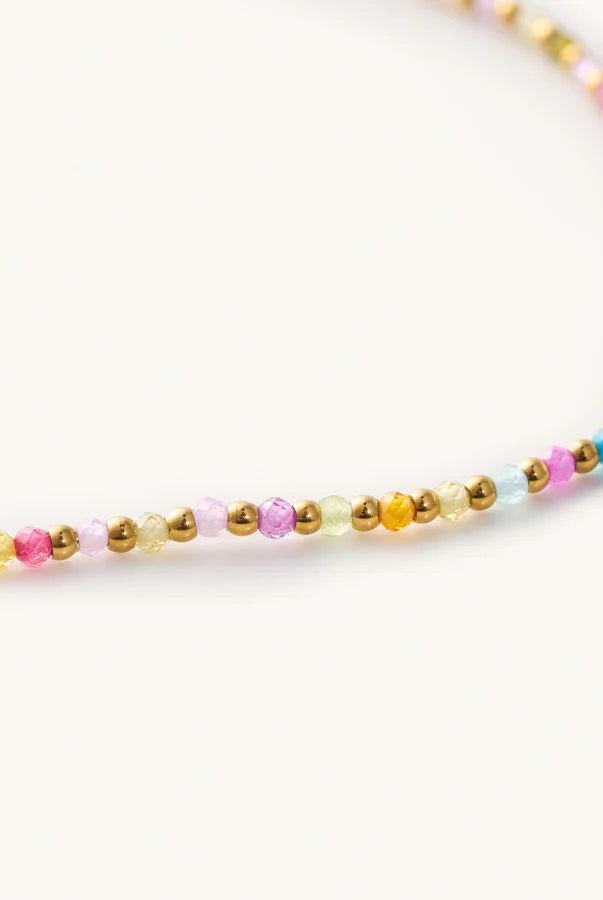 Nikki Smith Multi Beaded Anklet-Anklets-Nikki Smith-Deja Nu Boutique, Women's Fashion Boutique in Lampasas, Texas