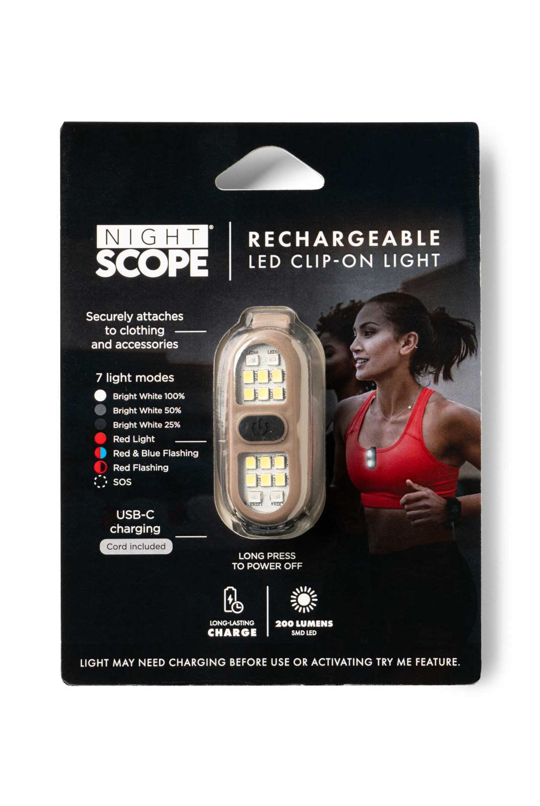 Night Scope Rechargeable Led Clip On Light-Safety-Night Scope-Deja Nu Boutique, Women's Fashion Boutique in Lampasas, Texas