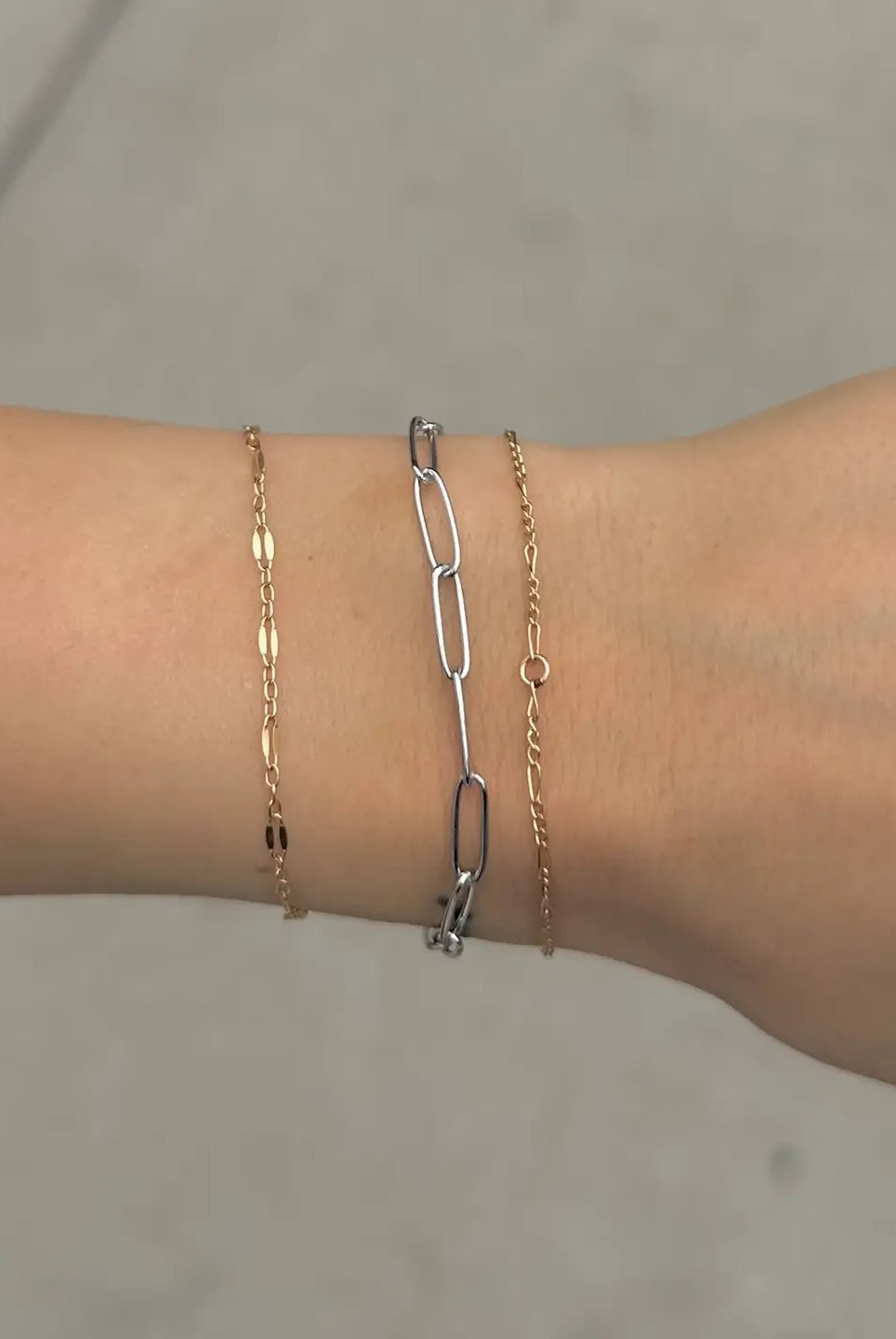 Nikki Smith Silver Sasha Chain Bracelet Waterproof-Bracelets-Nikki Smith-Deja Nu Boutique, Women's Fashion Boutique in Lampasas, Texas
