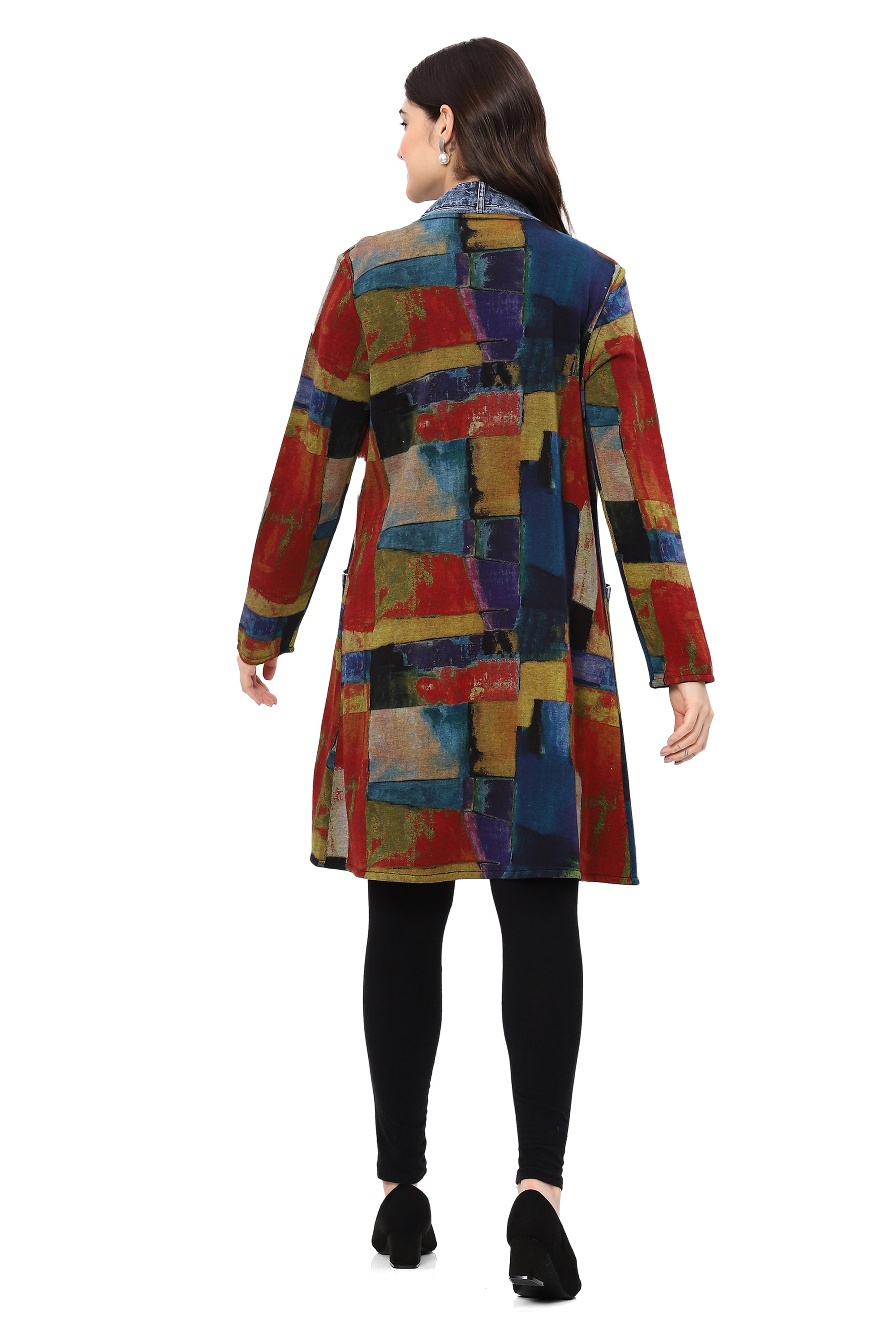 Parsley & Sage Edith Reversible Open Front Jacket-Jackets-Parsley & Sage-Deja Nu Boutique, Women's Fashion Boutique in Lampasas, Texas