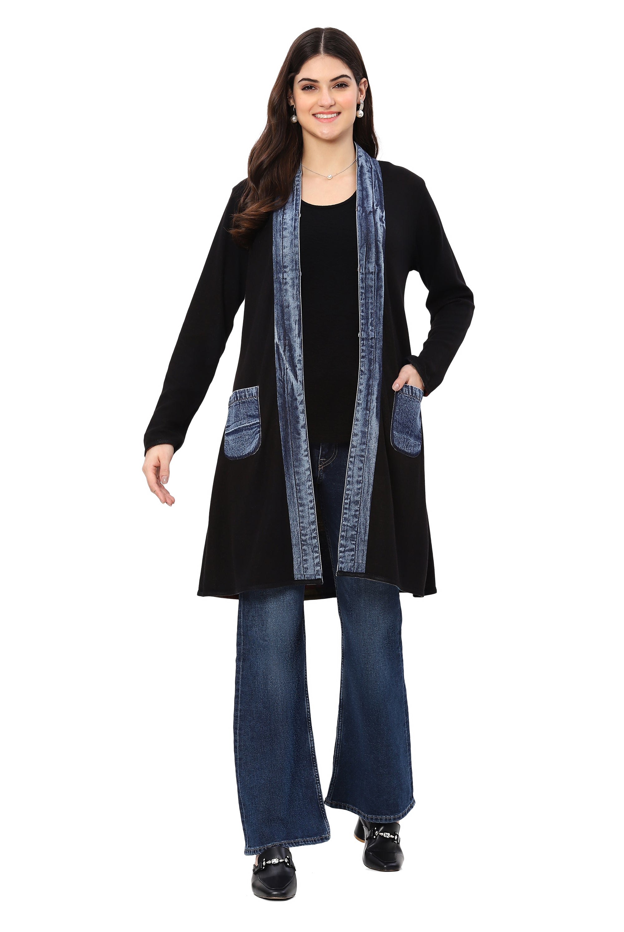 Parsley & Sage Edith Reversible Open Front Jacket-Jackets-Parsley & Sage-Deja Nu Boutique, Women's Fashion Boutique in Lampasas, Texas