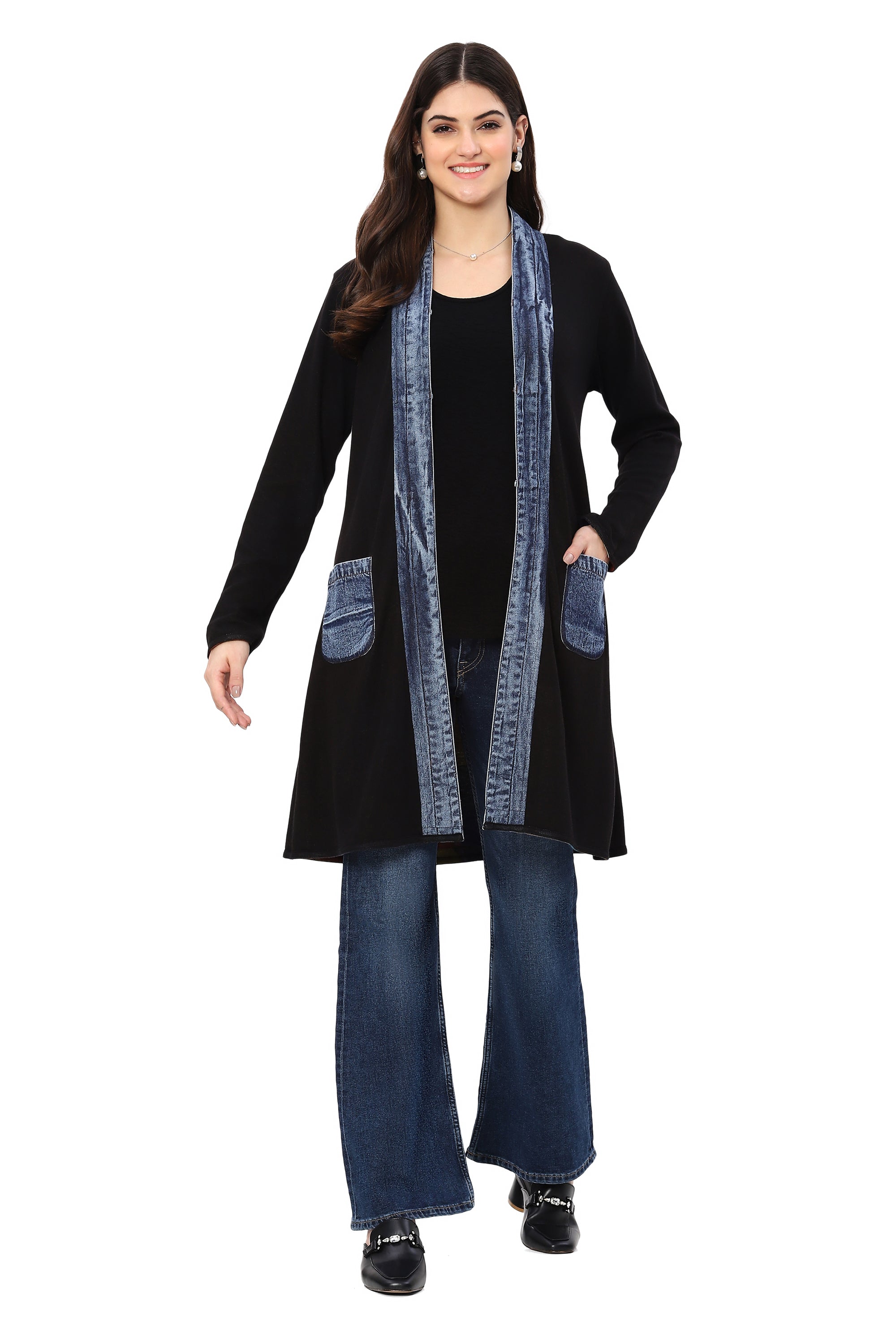 Parsley & Sage Edith Reversible Open Front Jacket-Jackets-Parsley & Sage-Deja Nu Boutique, Women's Fashion Boutique in Lampasas, Texas