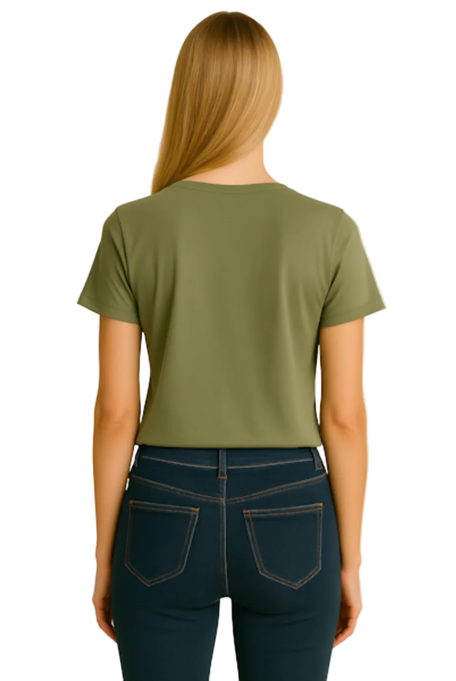 Project Social T Flora U-Neck Tee – Sage Leaf-T-Shirts-Project Social T-Deja Nu Boutique, Women's Fashion Boutique in Lampasas, Texas