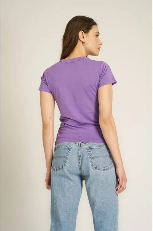 Project Social T You Got It Washed Baby Tee – French Lilac-Tops-Project Social T-Deja Nu Boutique, Women's Fashion Boutique in Lampasas, Texas