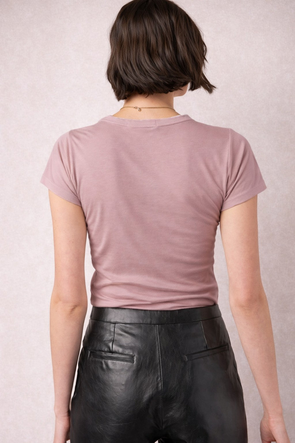 Project Social T You Got It Washed Baby Tee in Dusty Lilac-T-Shirts-Project Social T-Deja Nu Boutique, Women's Fashion Boutique in Lampasas, Texas