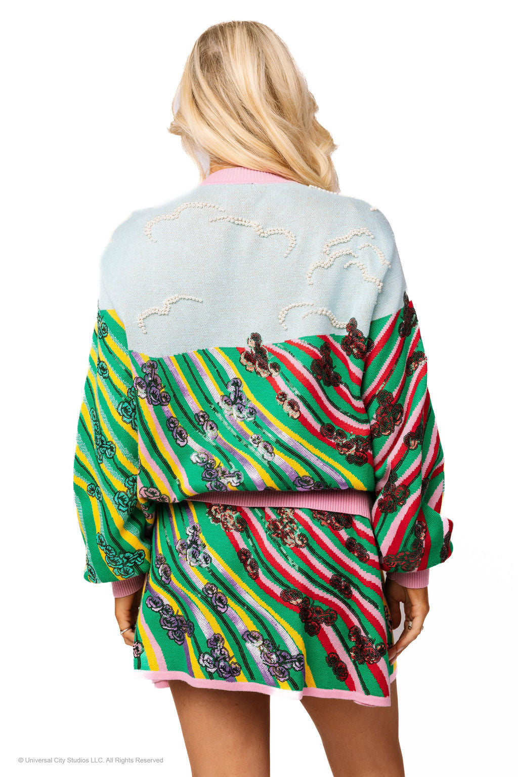 Queen of Sparkles Licensed Yellow Brick Road to Oz Button Up Cardigan-Cardigans & Kimonos-Queen Of Sparkles-Deja Nu Boutique, Women's Fashion Boutique in Lampasas, Texas