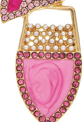 Rain Jewelry Gold Pink Daiquiri Cocktail Glass Earrings-Earrings-Rain Jewelry Collection-Deja Nu Boutique, Women's Fashion Boutique in Lampasas, Texas