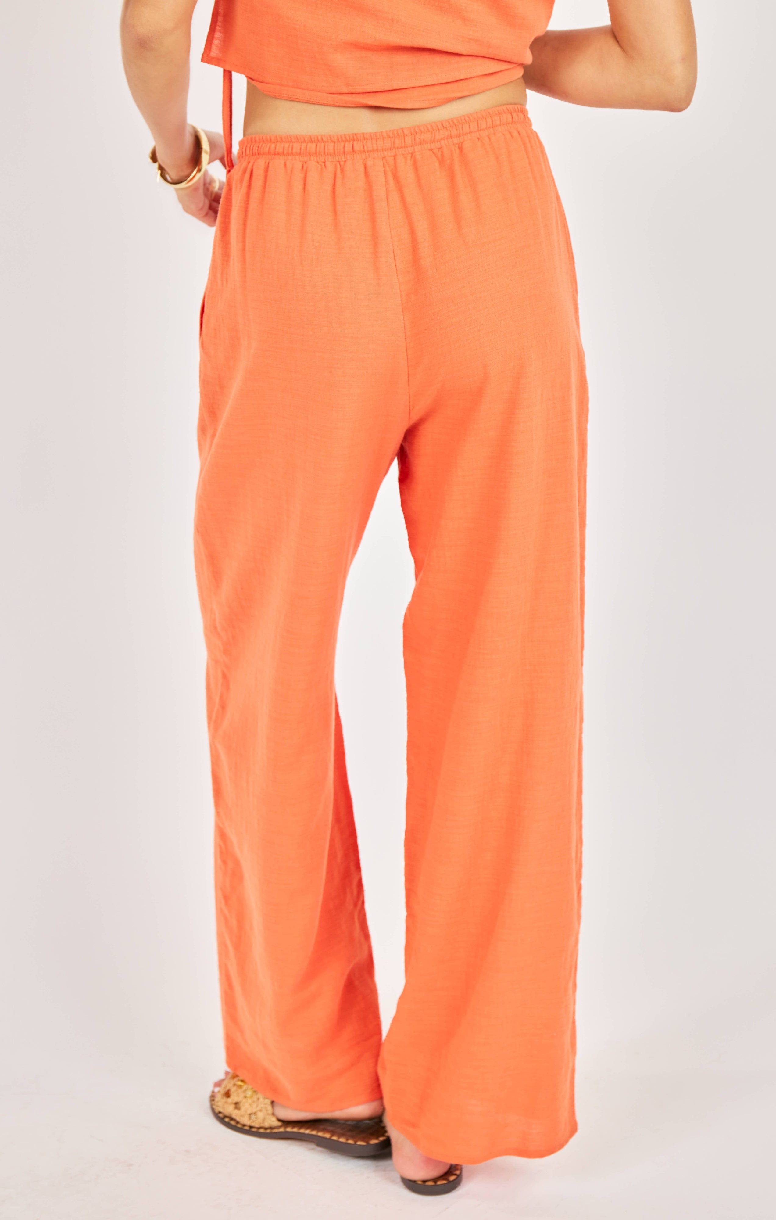 Sadie & Sage Good Day Pants in Orange-Pants-Sadie & Sage-Deja Nu Boutique, Women's Fashion Boutique in Lampasas, Texas