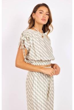 Sadie & Sage Light A Spark Top in Sage Cream-Tops-Sadie & Sage-Deja Nu Boutique, Women's Fashion Boutique in Lampasas, Texas