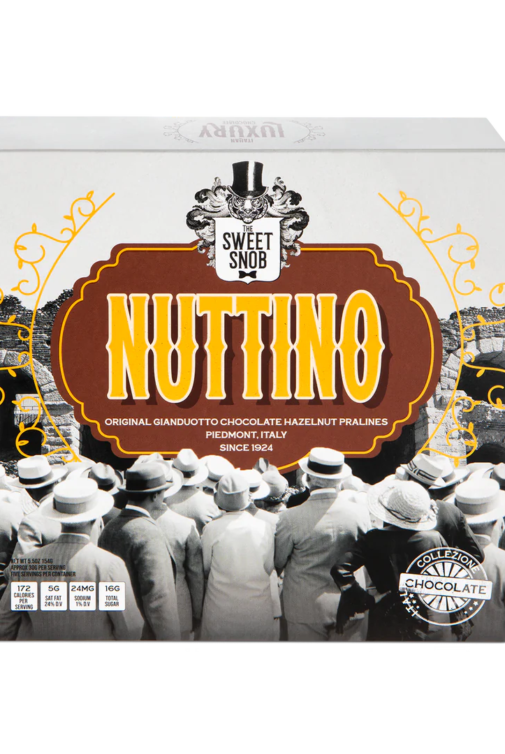 Sweet Snob Nuttino Assorted Chocolate Hazelnut Pralines, 4.65oz-candy-Sweet Snob-Deja Nu Boutique, Women's Fashion Boutique in Lampasas, Texas