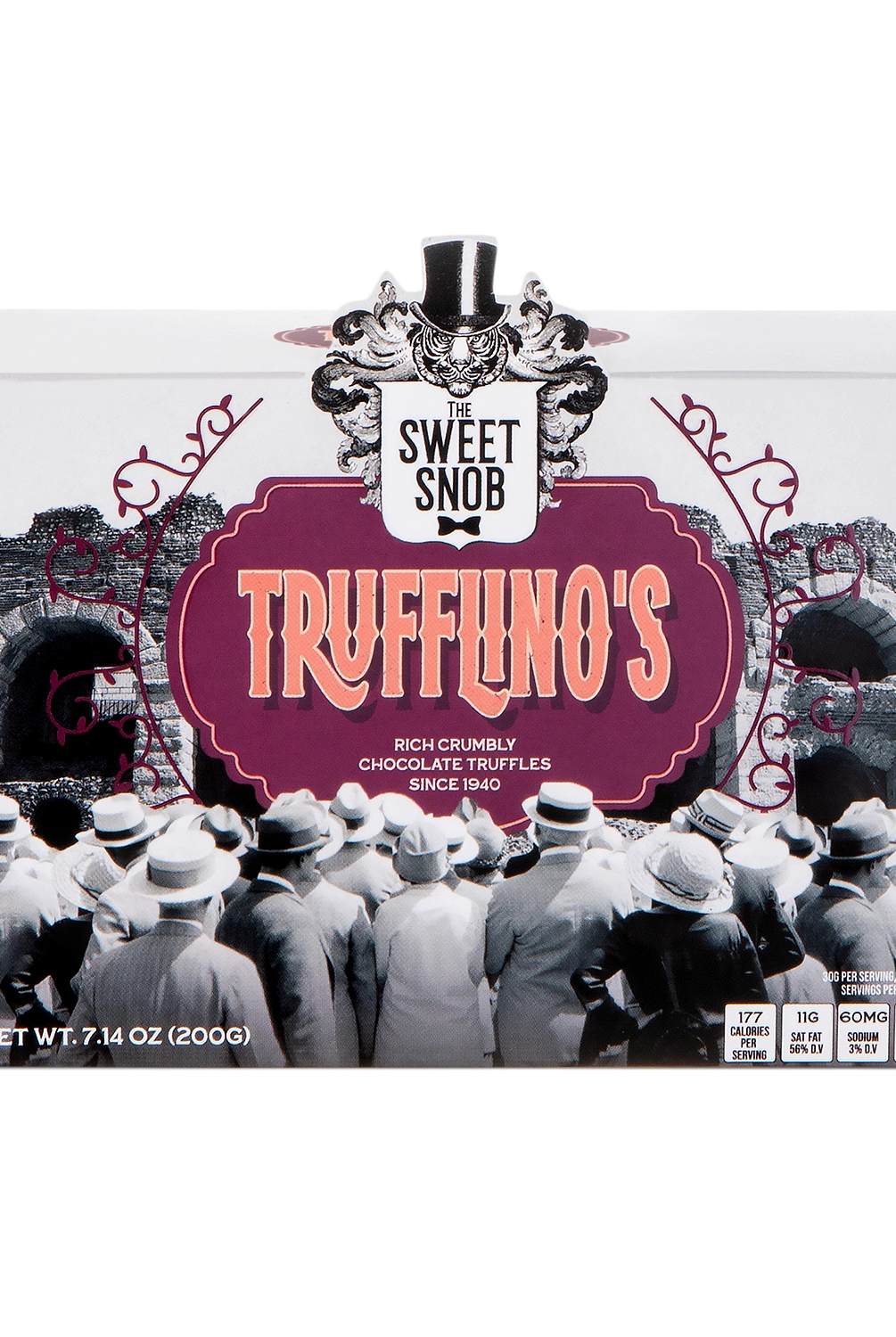 Sweet Snob Trufflino’s Cacao Nibs Italian Chocolate Truffles, 7.9oz-candy-Sweet Snob-Deja Nu Boutique, Women's Fashion Boutique in Lampasas, Texas