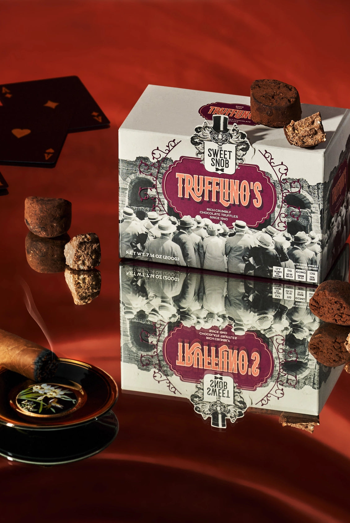 Sweet Snob Trufflino’s Cacao Nibs Italian Chocolate Truffles, 7.9oz-candy-Sweet Snob-Deja Nu Boutique, Women's Fashion Boutique in Lampasas, Texas