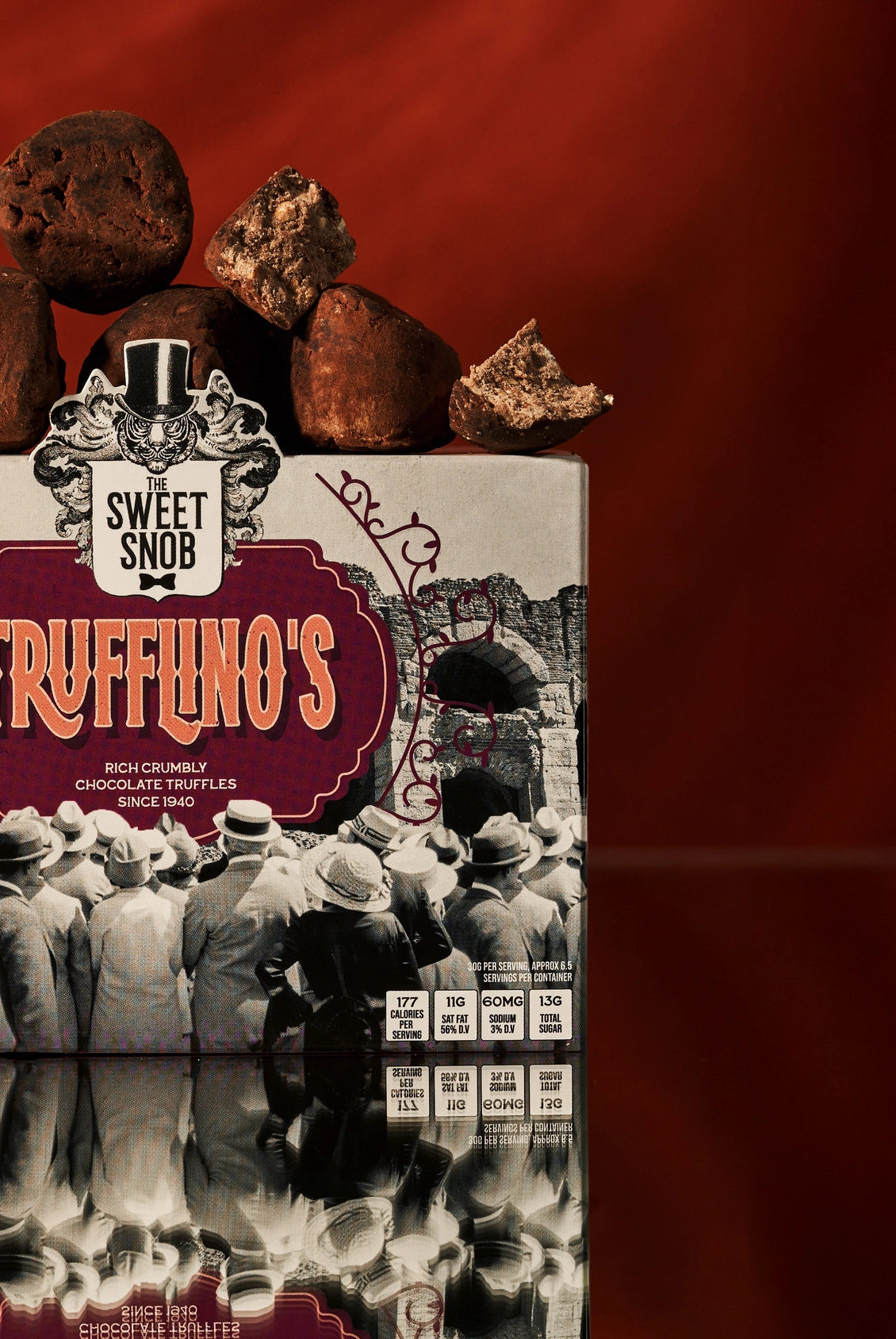 Sweet Snob Trufflino’s Cacao Nibs Italian Chocolate Truffles, 7.9oz-candy-Sweet Snob-Deja Nu Boutique, Women's Fashion Boutique in Lampasas, Texas