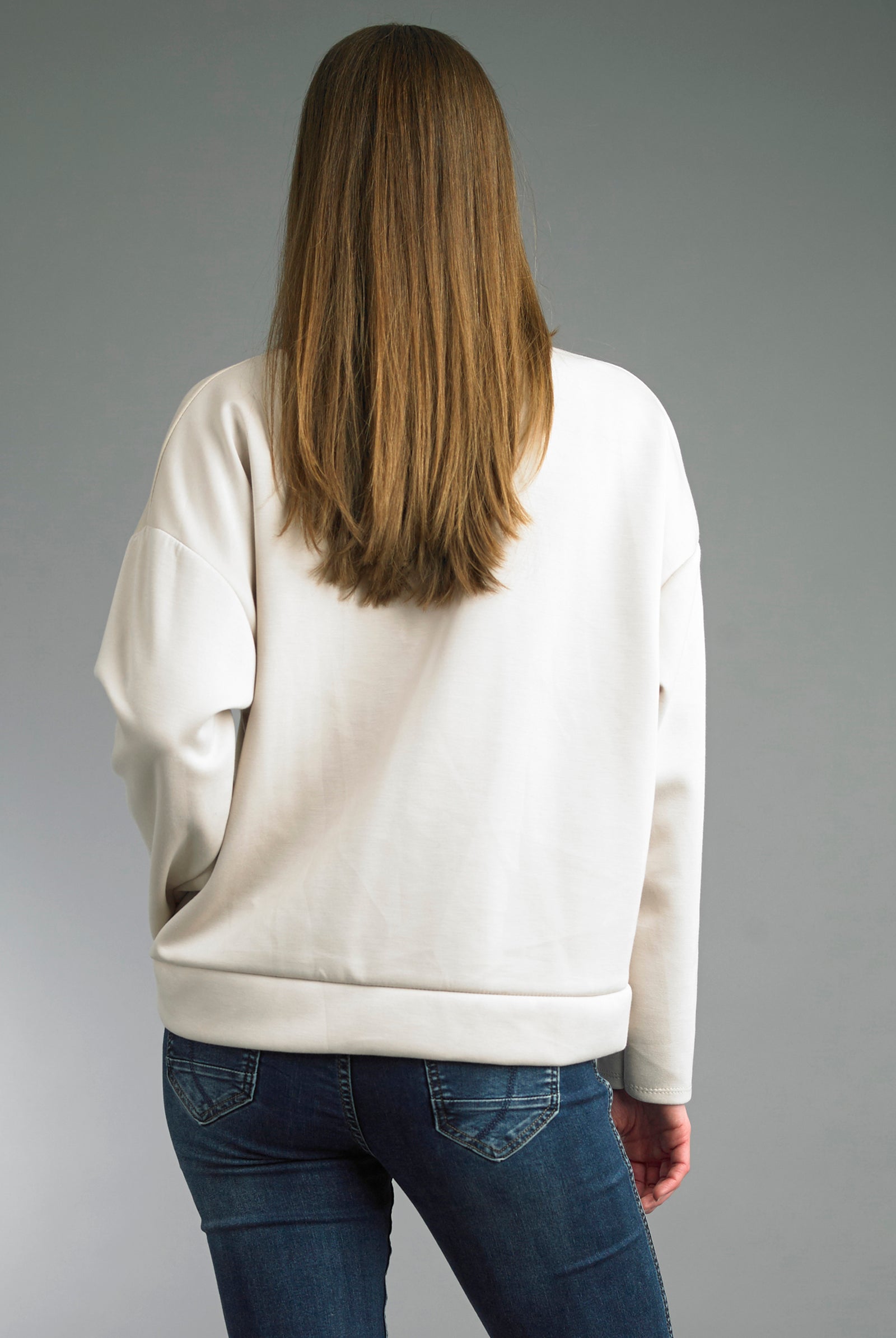 Tempo Paris Beige Sparkle Sweater-Sweaters-Tempo Paris-Deja Nu Boutique, Women's Fashion Boutique in Lampasas, Texas