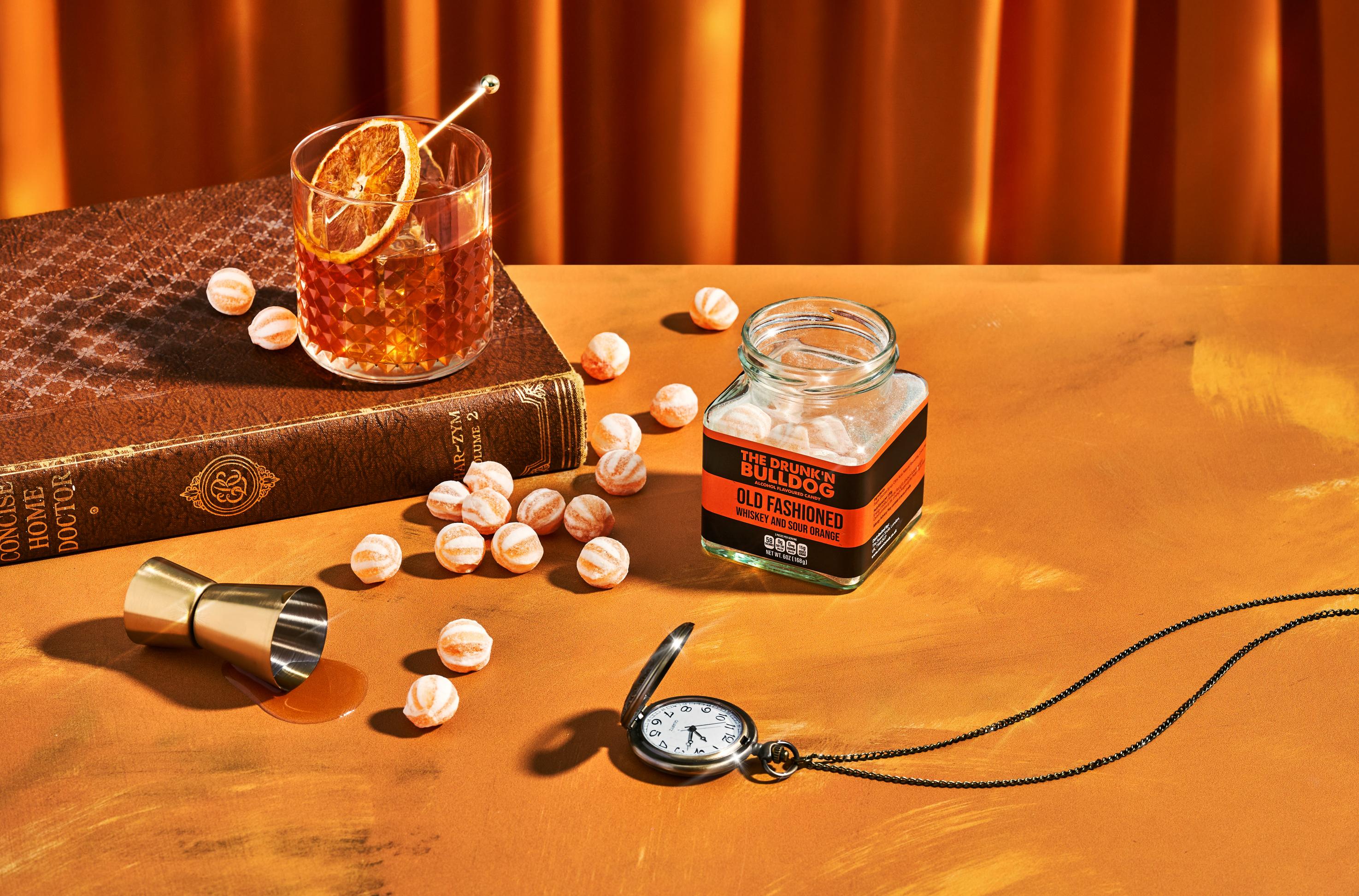 The Drunk’n Bulldog Old Fashioned Hard Candy, 6oz Jar-candy-Sweet Snob-Deja Nu Boutique, Women's Fashion Boutique in Lampasas, Texas