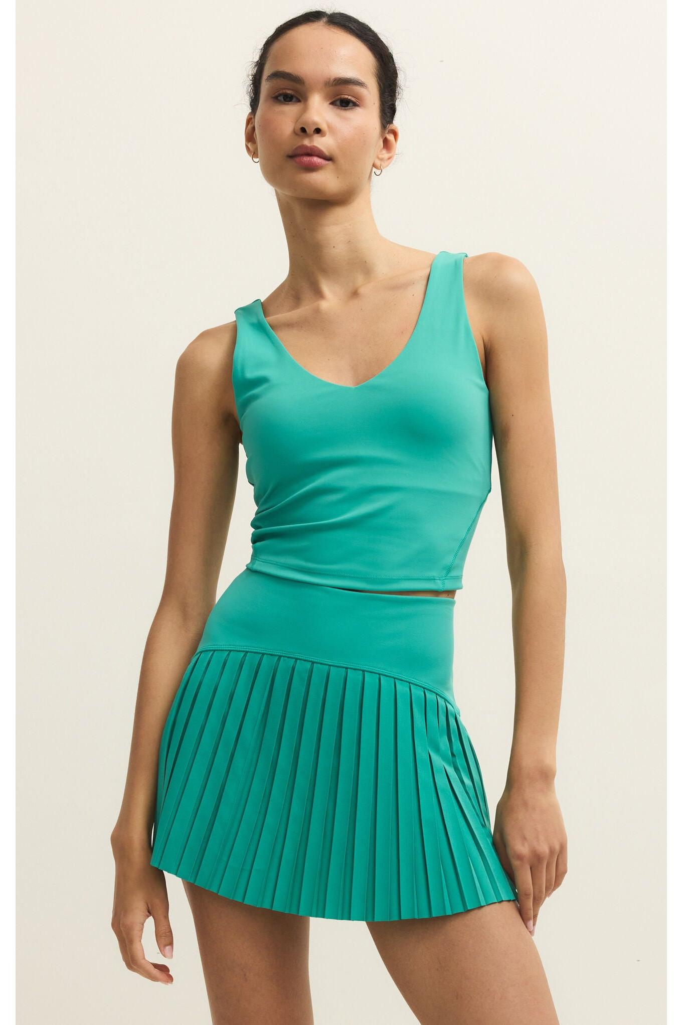 Z Supply Activewear Lotus Long Line Top in La Paloma-Camis/Tanks-Z Supply Activewear-Deja Nu Boutique, Women's Fashion Boutique in Lampasas, Texas