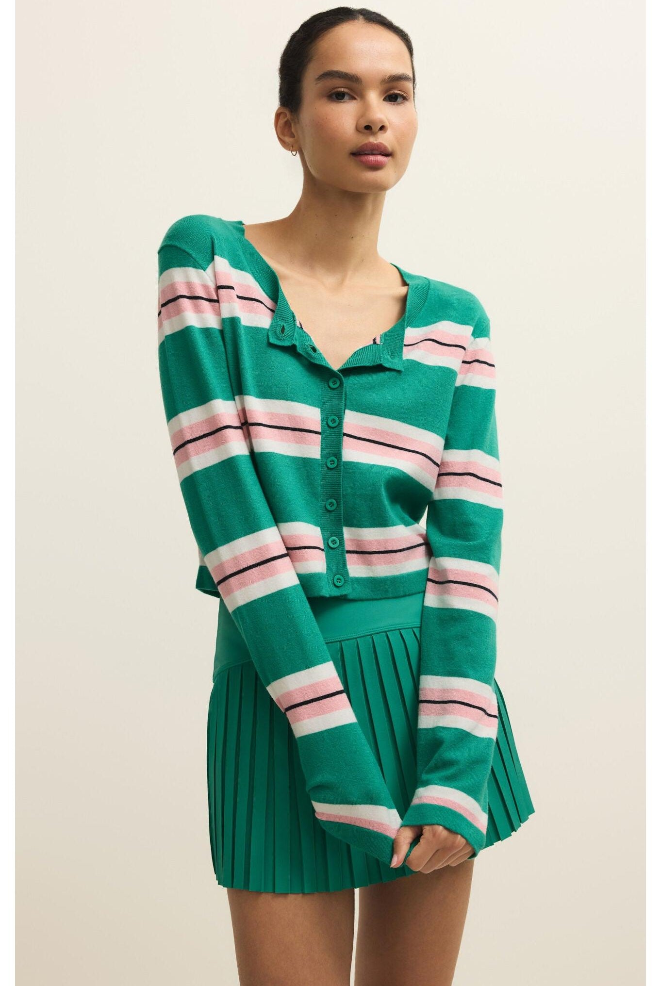 Z Supply Activewear On Par Cardigan in La Paloma-Cardigans & Kimonos-Z Supply Activewear-Deja Nu Boutique, Women's Fashion Boutique in Lampasas, Texas