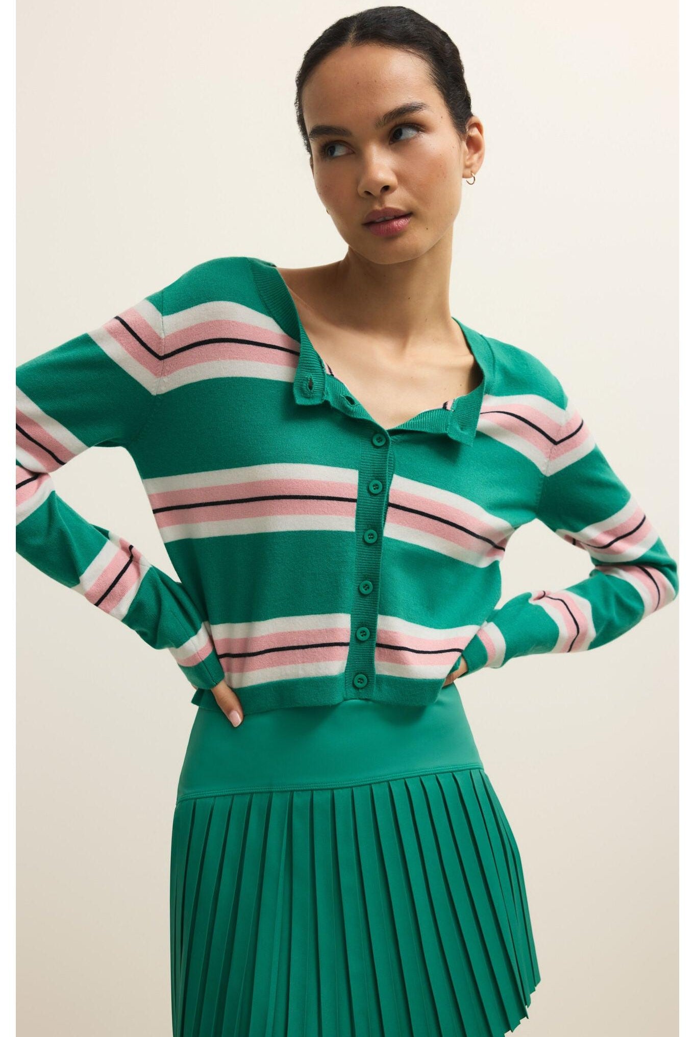 Z Supply Activewear On Par Cardigan in La Paloma-Cardigans & Kimonos-Z Supply Activewear-Deja Nu Boutique, Women's Fashion Boutique in Lampasas, Texas