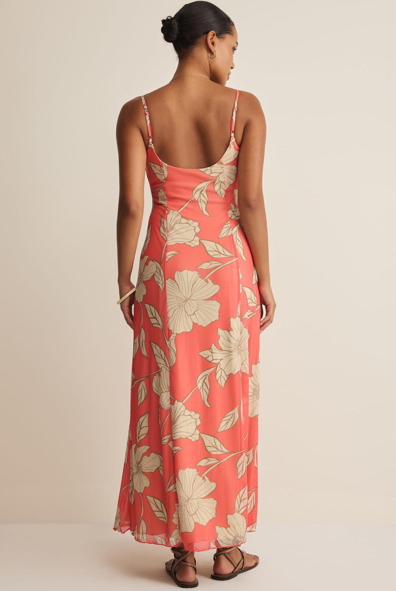 Z Supply Charisma Bloom Midi Dress in Gelato Floral-Maxi Dresses-Z Supply-Deja Nu Boutique, Women's Fashion Boutique in Lampasas, Texas