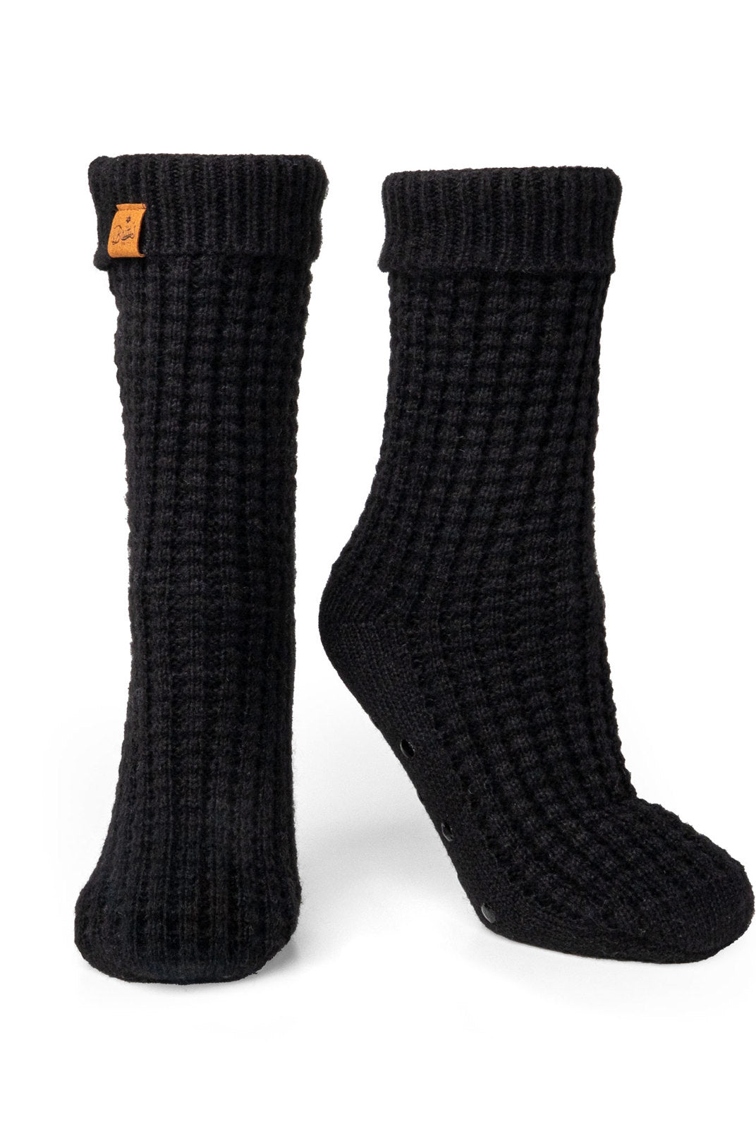 Britt's KnitsĀ® Juneau Waffle Knit Slipper Socks-slipper socks-Britt's KnitsĀ®-Deja Nu Boutique, Women's Fashion Boutique in Lampasas, Texas